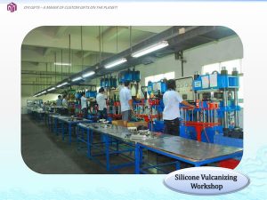 OYI Gifts company profile-silicone vulcanizing workshop
