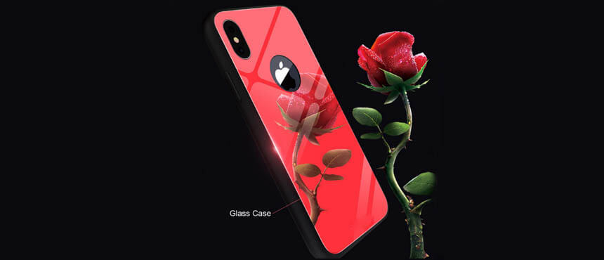 custom plastic phone case glass surface