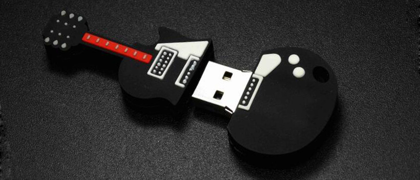 custom soft case cartoon USB flash drives