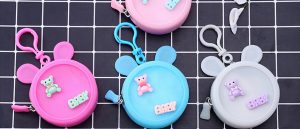 silicone mini candy bag cute purse