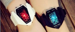 silicone LED watches