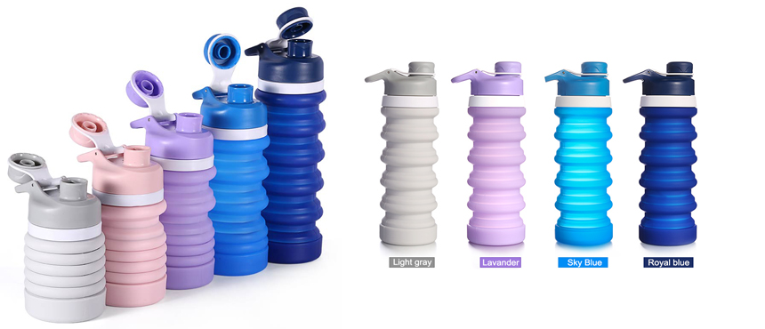 S7 Silicone folding water bottles fun gifts ideas eco-friendly