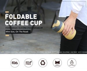foldable coffee cup