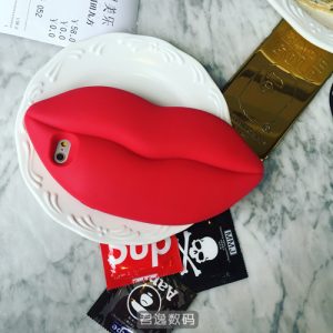 sex lip design silicone phone cases