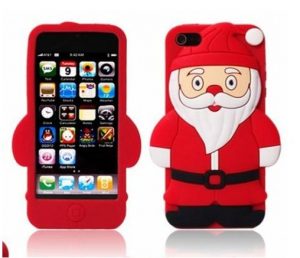 tpu and silicone products Merry Christmas silicone phone case