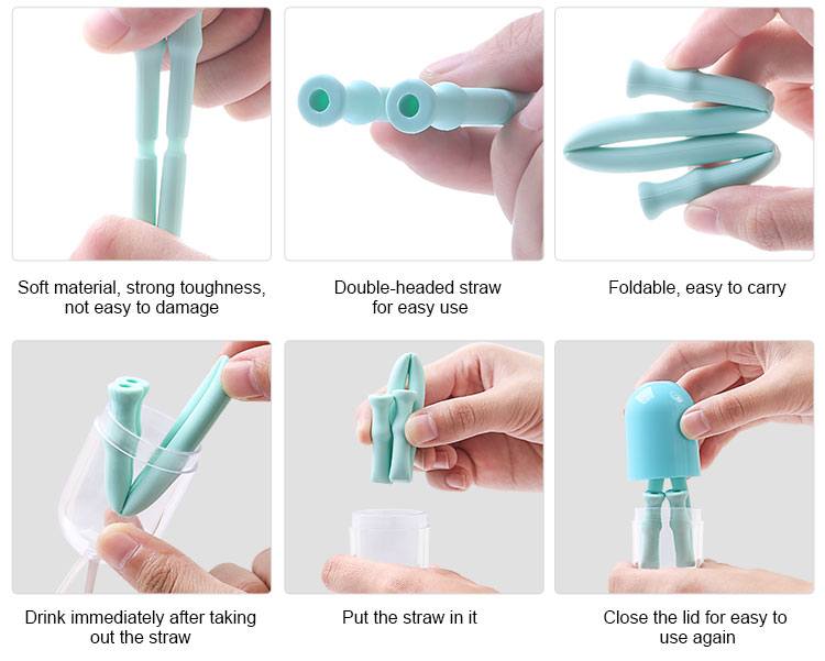 silicone straws eco-friendly