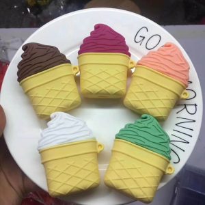 Custom Airpods case ice cream design
