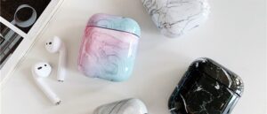 water decal plastic airpods case (22)