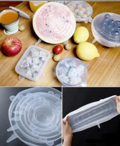 silicone stretch lids