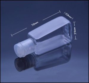 portable 30ml hand sanitizer bottle