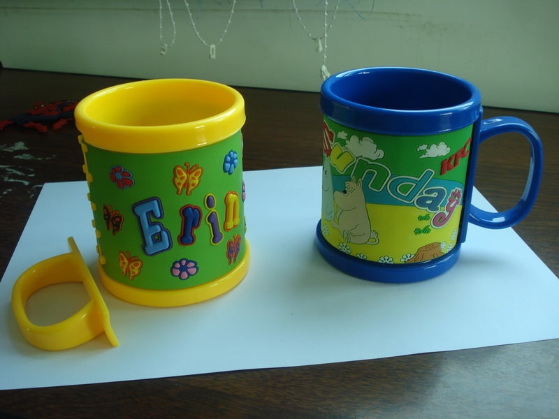 cartoon 3D plastic mug