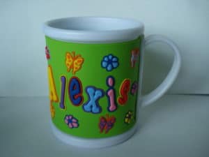 cartoon kids mug