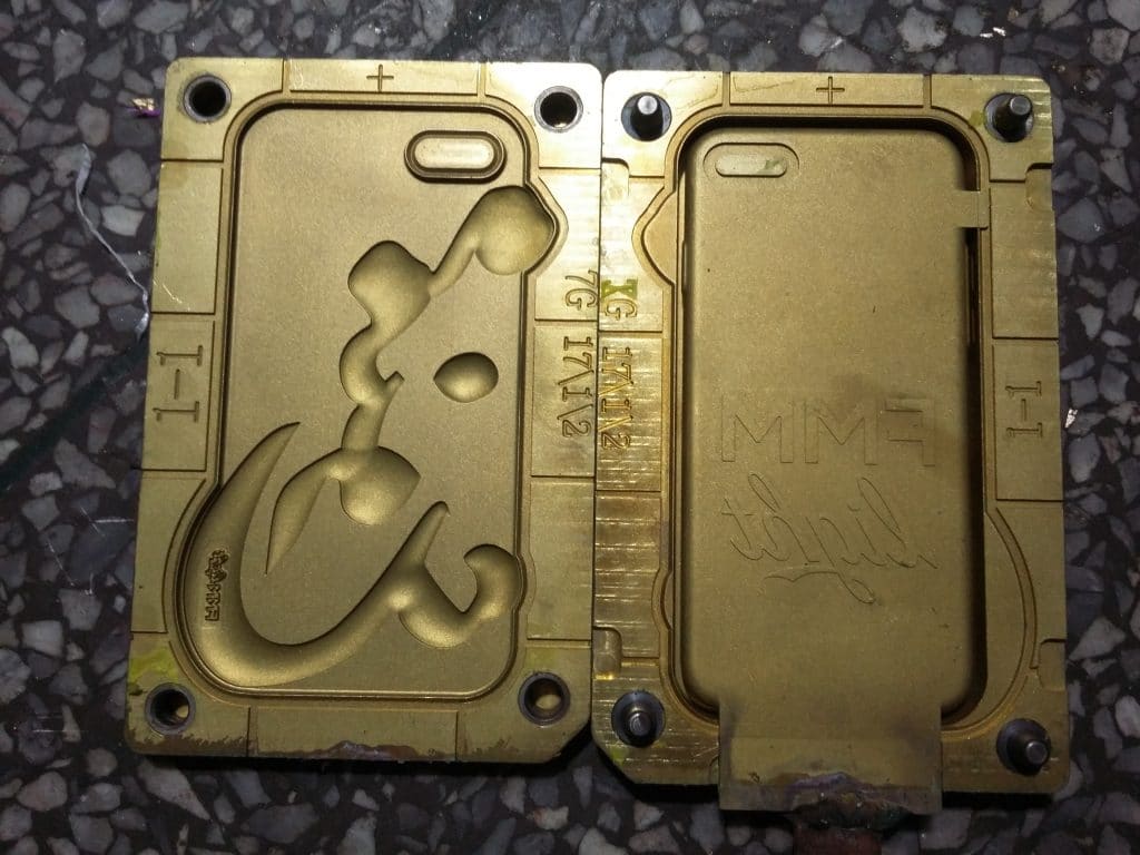 silicone phone case mold