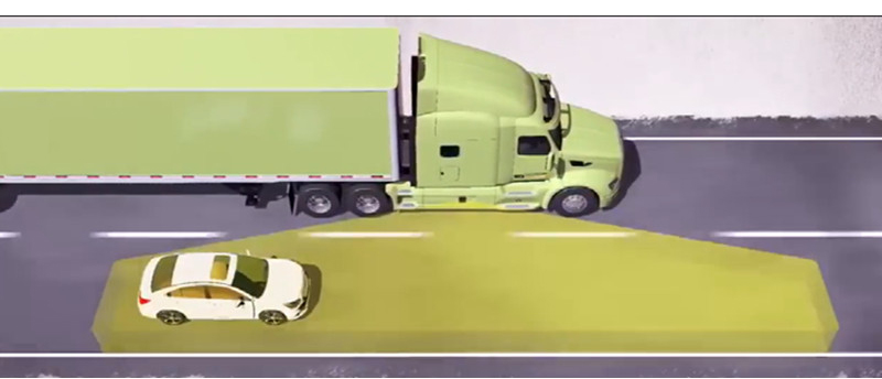 79G truck blind spot detection system