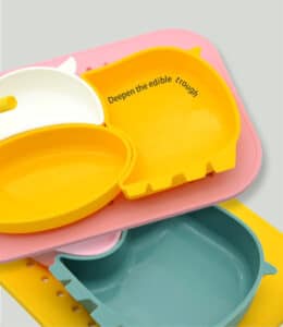 DIY silicone plates for baby