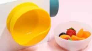 anti-spill silicone bowls
