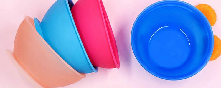 baby silicone bowl