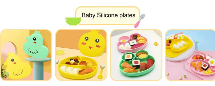 baby silicone tableware