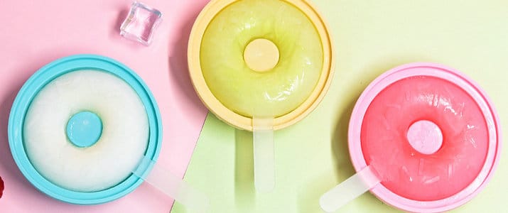 round silicone popsicle mold