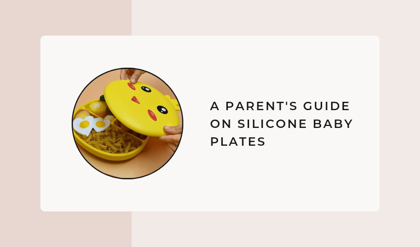 silicone baby plate