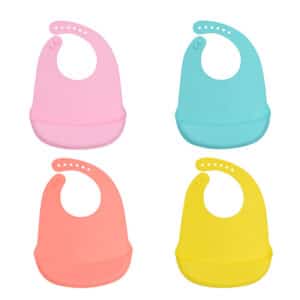 Silicone bibs feeding products for baby