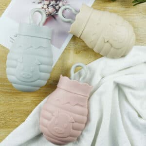 pig mini silicone hot water bag