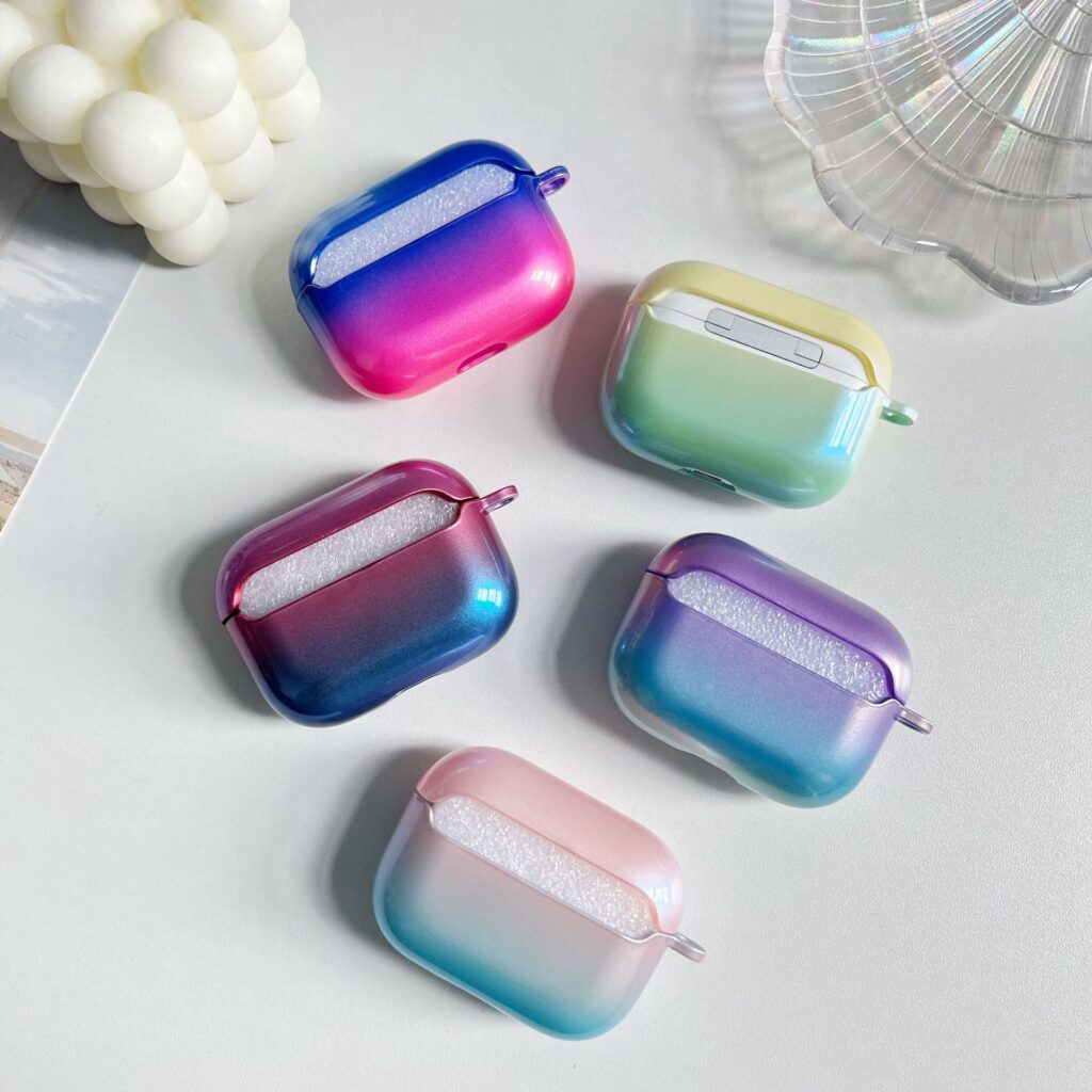 Customized cold light gradually changing color headphone protective cover 1